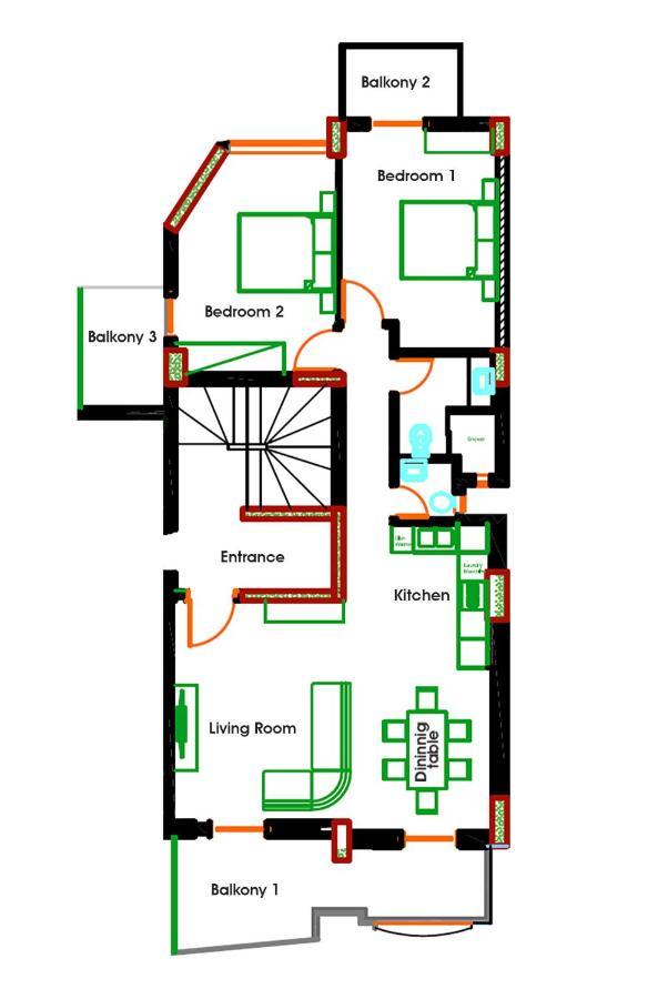 Apartmán Plato 88 Kalamata Exteriér fotografie